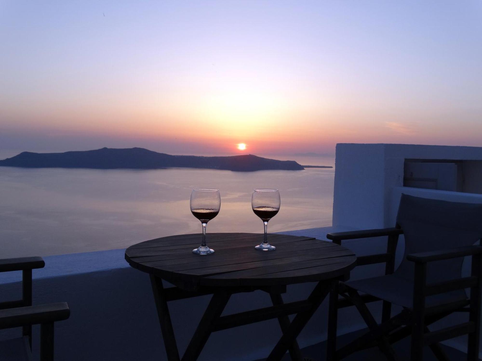 Yposkafo Suites - Villa - Santorini ฟิรา ภายนอก รูปภาพ